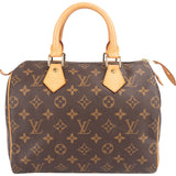 Louis Vuitton Monogram Canvas Speedy 25 Handbag