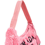 Prada Pink Terrycloth Re-Edition 2000 Shoulder Bag