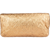 Louis Vuitton Crinkled Gold Metallic Empreinte Leather Monogram Limelight Clutch