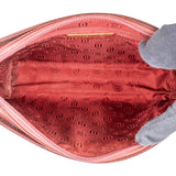 Cartier Bordeaux Leather Clutch - vintageandkickz