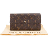 Louis Vuitton Monogram Canvas Sarah Wallet