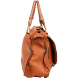 Chloé Leather Marcie Saddle Hobo Shoulder Bag