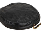 Chanel Quilted Lambskin Round Tassel Shoulder Bag