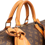 Louis Vuitton Monogram Canvas Keepall 55 Bandoulière Travel Bag