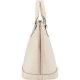 Louis Vuitton Ivory Epi Leather Alma PM Handbag