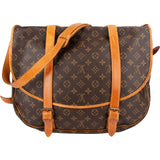 Louis Vuitton Monogram Canvas Saumur 43 Crossbody Bag