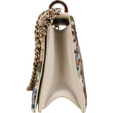 Christin Dior Limited Fabric Embroidered Kaleidiorscopie Diorama Shoulder Crossbody Bag