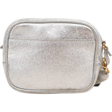 Saint Laurent Metallic Leather Lou Mini Camera Crossbody Bag