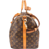 Louis Vuitton Monogram Canvas Keepall 50 Bandoulière Travel Bag