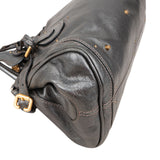 Chloé Metallic Leather Paddington Satchel Handbag