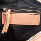 Balenciaga Pink Leather Mini City Handbag