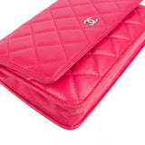 Chanel Quilted Lambskin Wallet On Chain Crossbody Bag