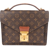[🔄️B18 / F39] Louis Vuitton Monogram Canvas Monceau Handbag - vintageandkickz