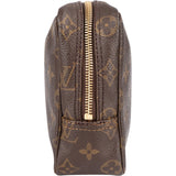 Louis Vuitton Canvas Monogram Trousse Toilette 23 Clutch - vintageandkickz