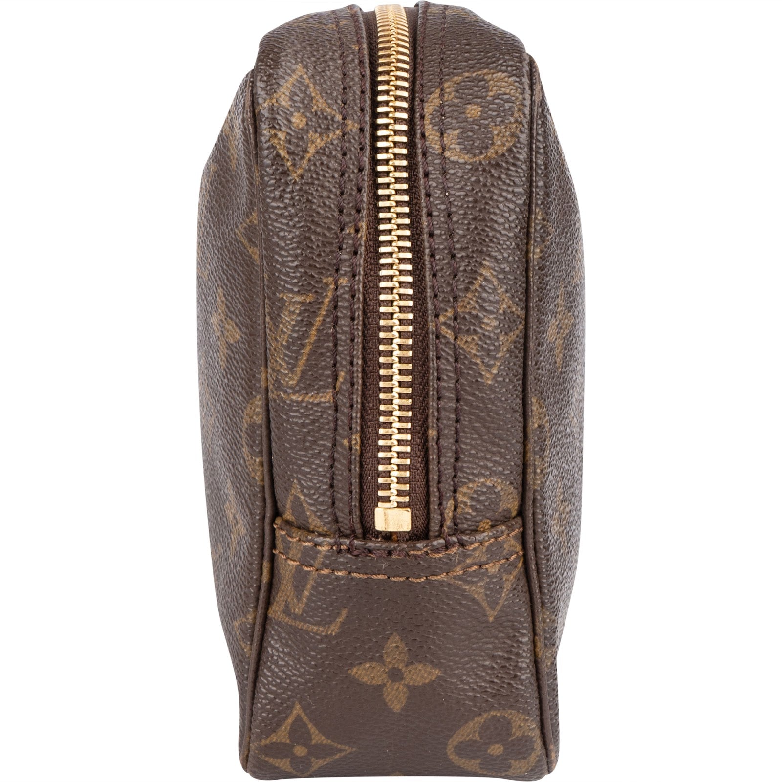 Louis Vuitton Canvas Monogram Trousse Toilette 23 Clutch - vintageandkickz