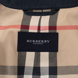 Burberry Navy Cotton Harrington Men Jacket (M)