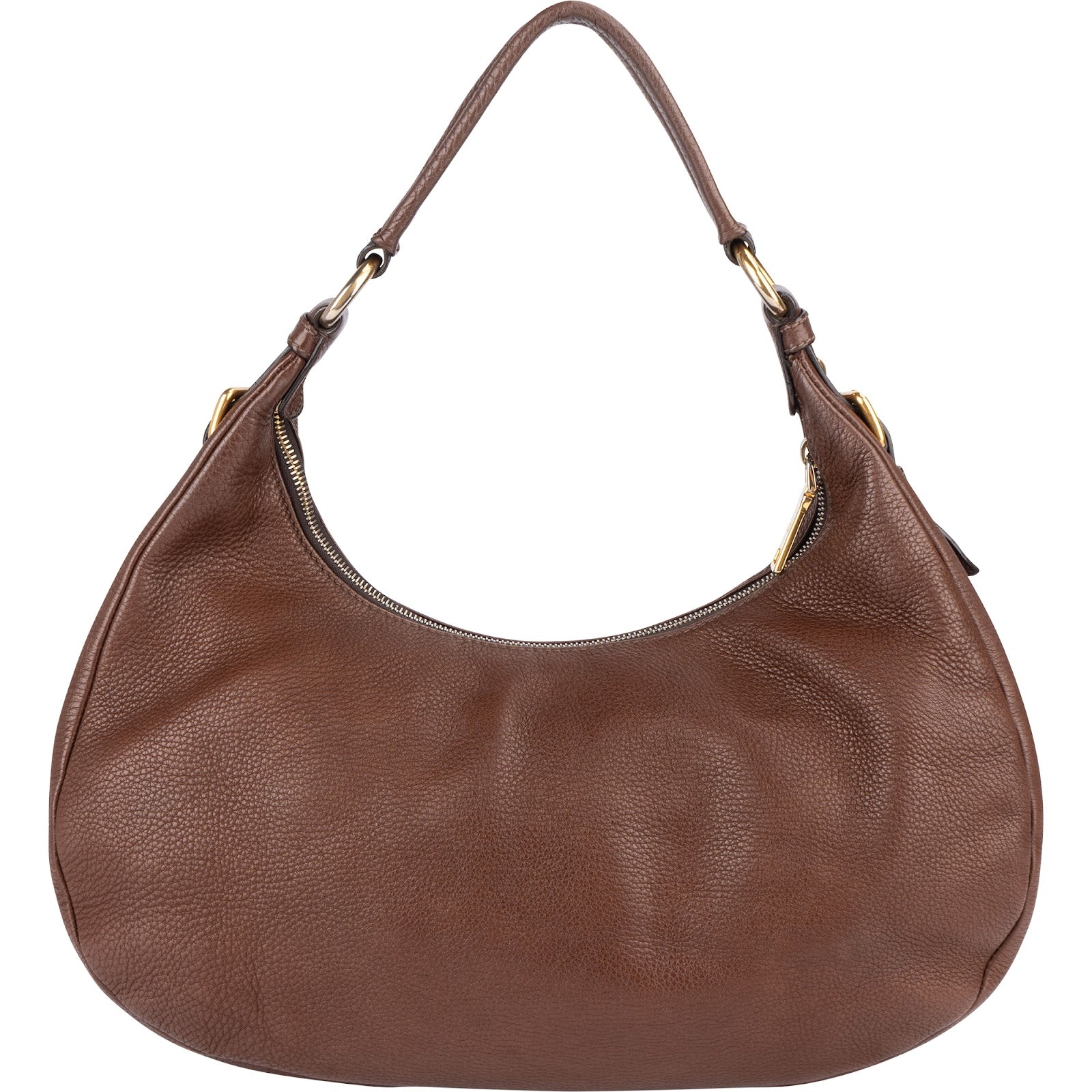 Prada Vitello Daino Hobo Shoulder Bag - vintageandkickz