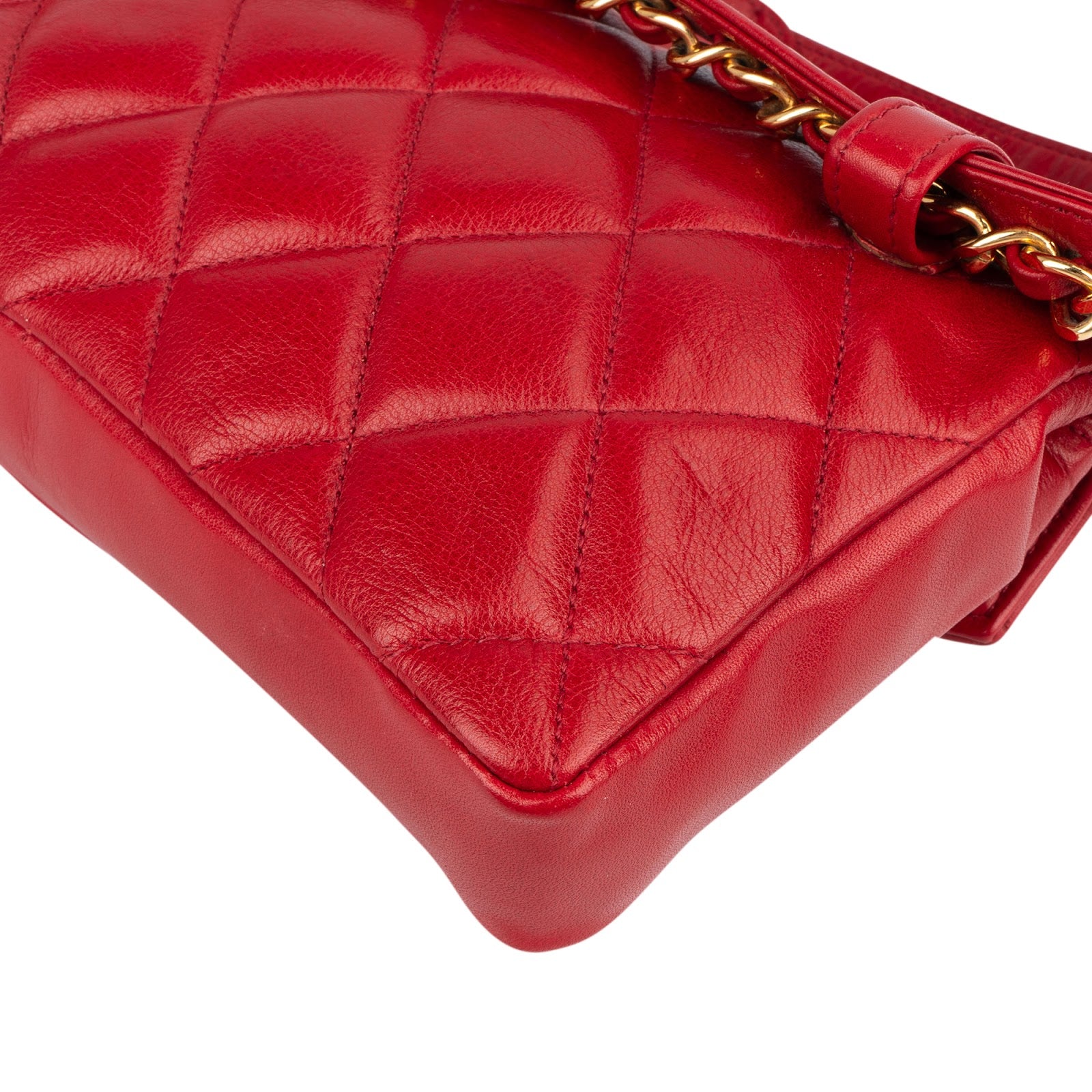 Chanel Quilted Lambskin CC Belt Crossbody Bag xx maße - vintageandkickz