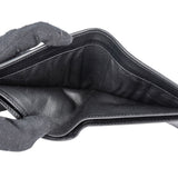 Saint Laurent Leather YSL Shield Patch Bifold Wallet