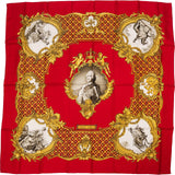 Hermès Louis XV Silk Carre 90 Scarf Tuch