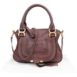 Chloé Grained Calfskin Marcie Handbag