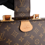 Louis Vuitton Monogram Canvas Serviette Fermoir Handbag