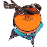 Hermès Jungle Rainbow Love Silk Twilly Tuch Scarf
