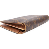 Louis Vuitton Monogram Canvas Brazza Long Wallet