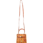 MCM Monogram Visetos Kelly Style Mini Handbag - vintageandkickz