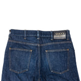 Gucci Blue Denim Straight Leg Jeans (IT30)