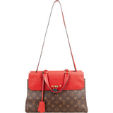Louis Vuitton Monogram Canvas Cherry Leather Cerise Handbag