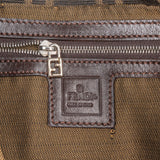 Fendi Monogram Zucca Baguette Shoulder Bag