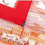 Hermès Turqueries Carrieres Naples et de Sicile Silk 90 Scarf Tuch