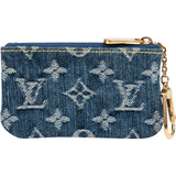Louis Vuitton Monogram Denim Cles Key Pouch