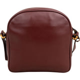 Cartier Bordeaux Leather Mastrine Camera Crossbody Bag