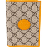 Gucci Monogram GG Supreme Interlocking GG Passport Holder Wallet