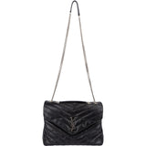 Yves Saint Laurent Quilted Calfskin Loulou Medium Crossbody Bag