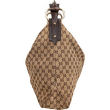 Gucci Monogram GG Canvas Large Horsebit Hobo Shoulder Bag