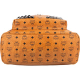 MCM Monogram Stark Studded Visetos Large Backpack