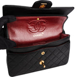 Chanel Quilted Lambskin 24K Small Double Flap Shoulder Bag