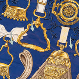 Hermès Etriers Silk Carre 90 Scarf Tuch