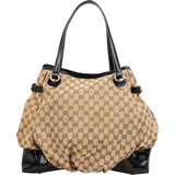 Gucci Monogram GG Canvas Marron Tote Shoulder Bag
