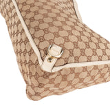 Gucci Monogram GG Canvas Abbey Handbag