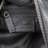 Gucci Monogram GG Black Canvas Small Shoulder Bag