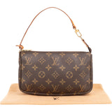 Louis Vuitton Monogram Canvas Pochette Accessoires Handbag