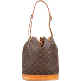 Louis Vuitton Monogram Canvas Sac Noé Grande Shoulder Bag - vintageandkickz