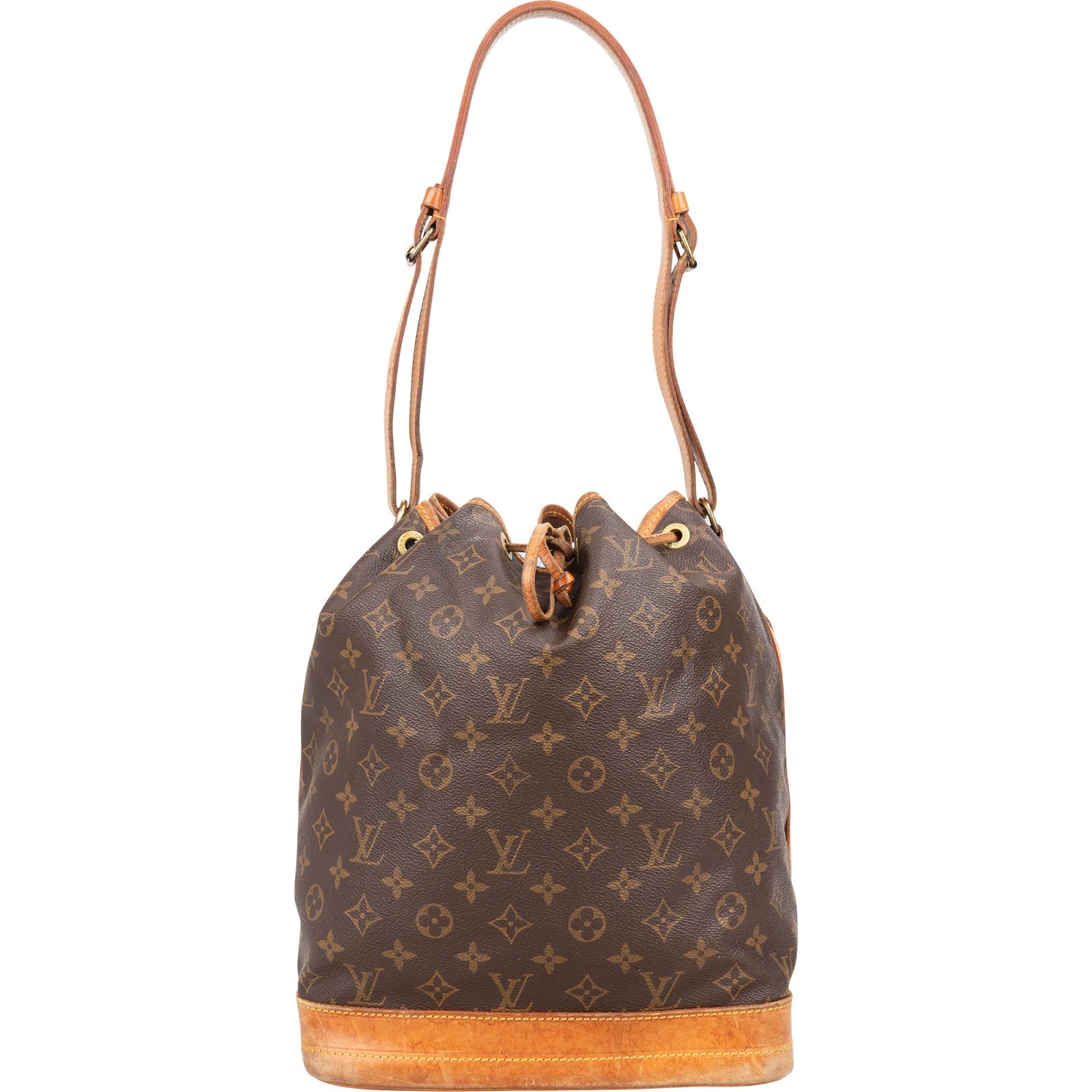 Louis Vuitton Monogram Canvas Sac Noé Grande Shoulder Bag - vintageandkickz