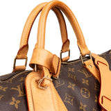 Louis Vuitton Monogram Canvas Keepall 50 Bandoulière Travel Bag