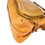 Chloé Python Leather Paraty Shoulder Bag