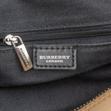 Burberry Nova-Check Monogram Barrel Handbag